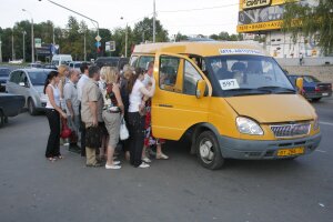 Работа общественного транспорта в Москве